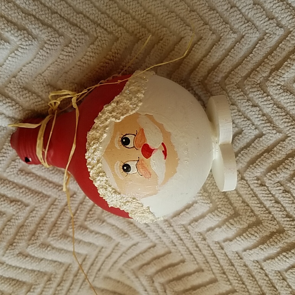Light Bulb Santa